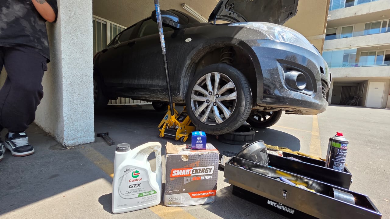 Trabajo realizado - Instalación de batería